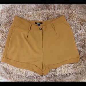 Forever 21 Khaki/Camel colored shorts